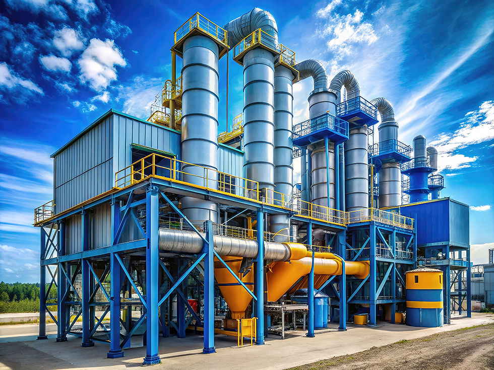 Dust pipe collection operation