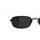 Thumbnail: Vintage Black 90s Slim Round Sunglasses