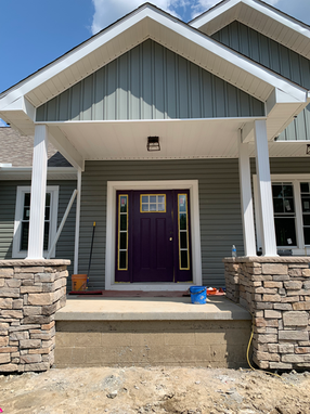New Home Build Front