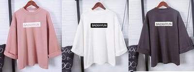 Thumbnail: EXO MEMBER 3/4 SLEEVE SHIRT