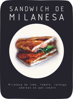 SANDWICH DE MILANESA $38