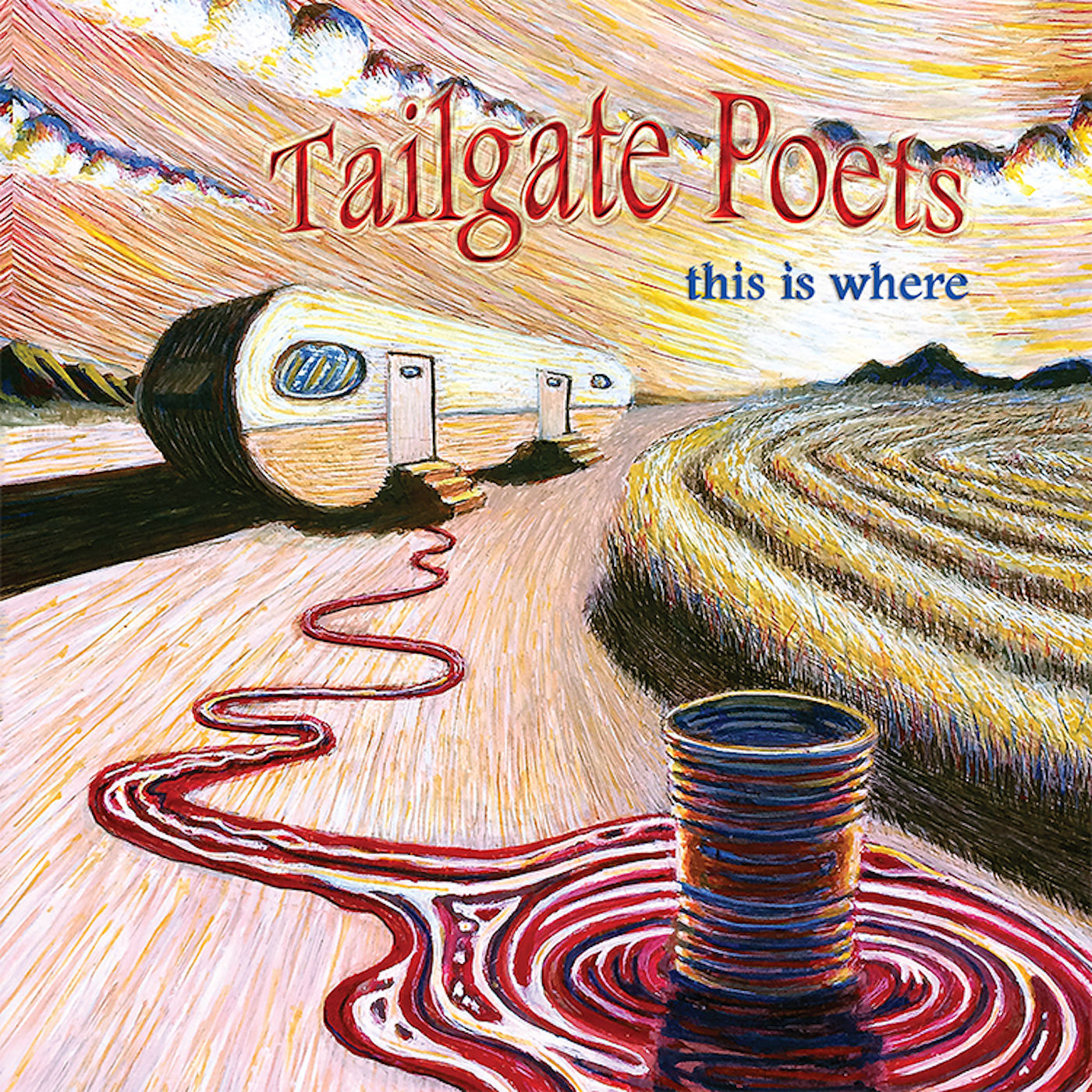 Tailgate Poets - This is Where (Audio CD)