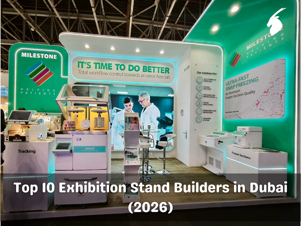 Top 10 Exhibition Stand Builders in Dubai (2026)