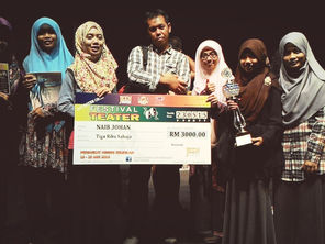 ATRA Rangkul Naib Johan di Festival Teater Negeri Sembilan 2015
