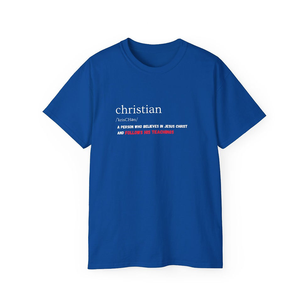 Thumbnail: Christian Definition- Men's Shirt