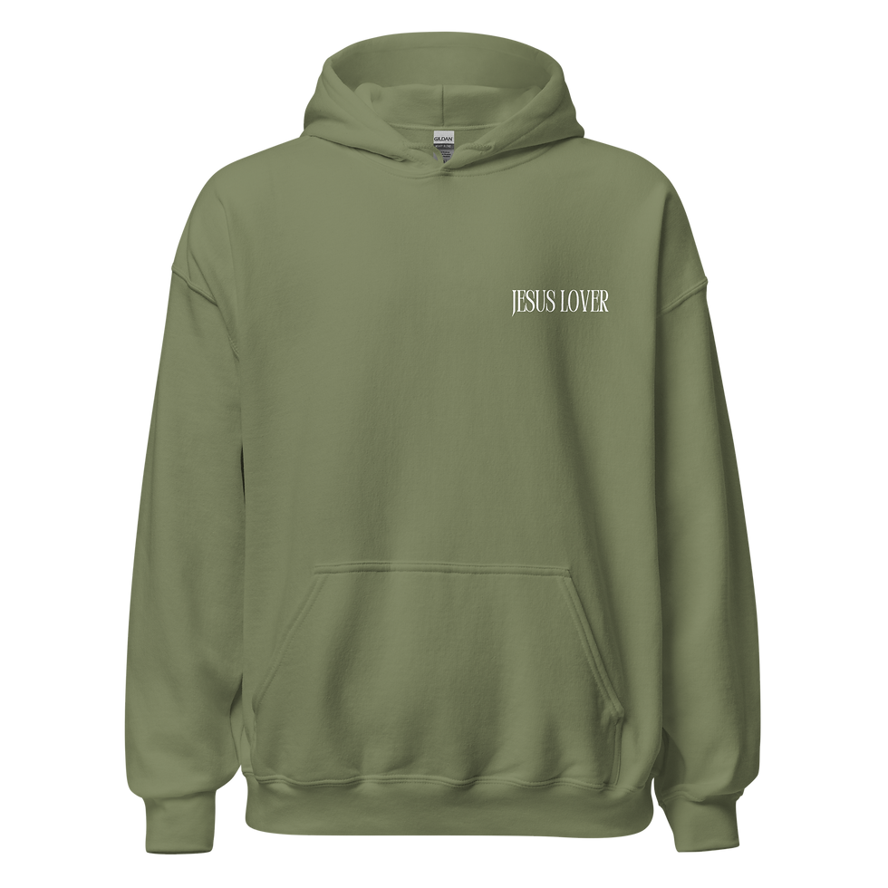 Thumbnail: Jesus Lover Hoodie Black