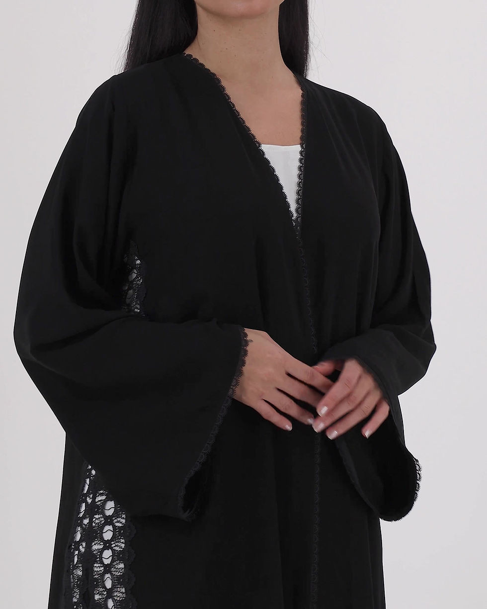 Thumbnail: Side Lace Abaya
