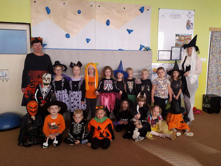 Halloweenská párty u Motýlků