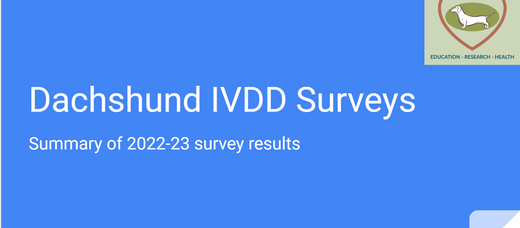 IVDD Survey Results 2022-23