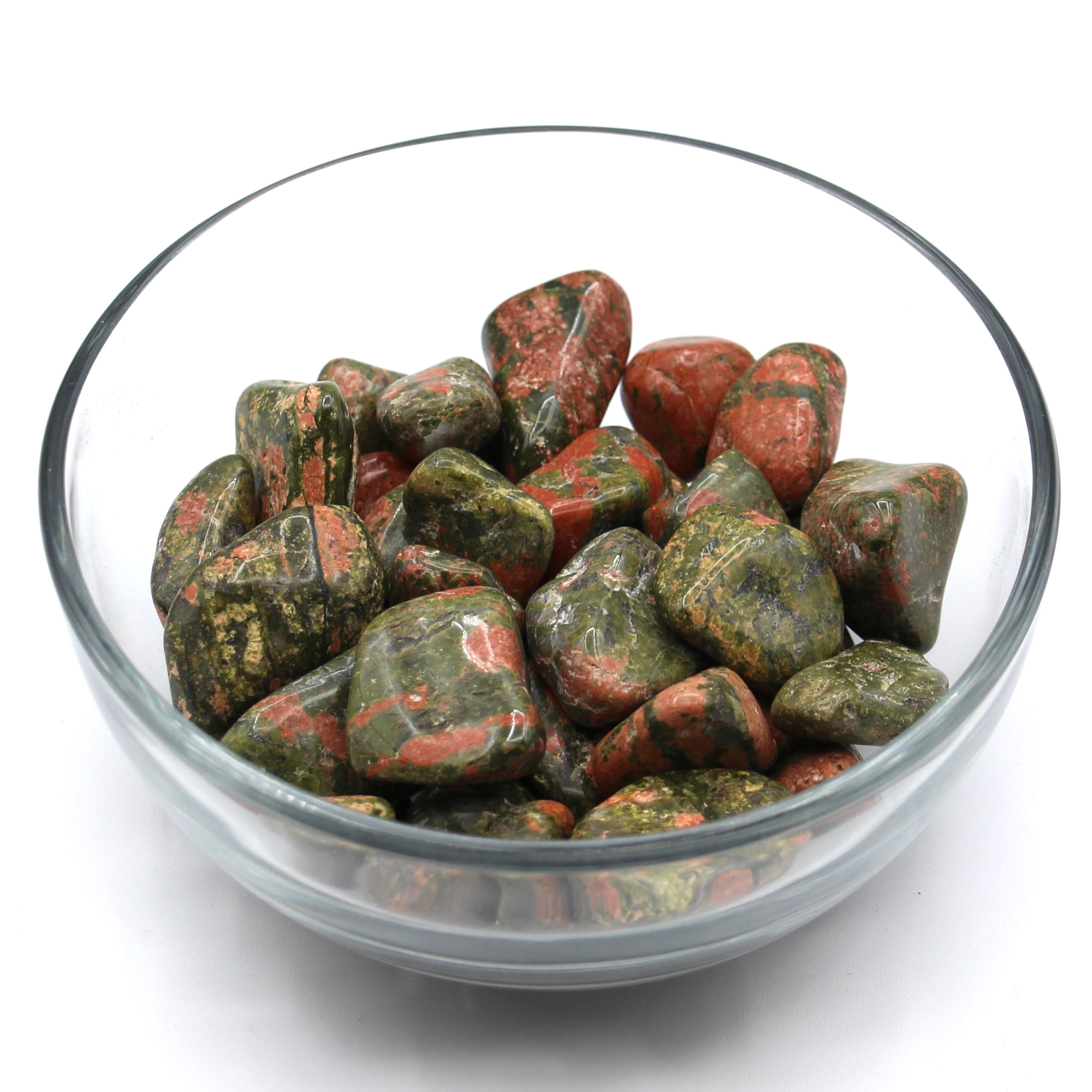 Unakite Tumbles - 1kg