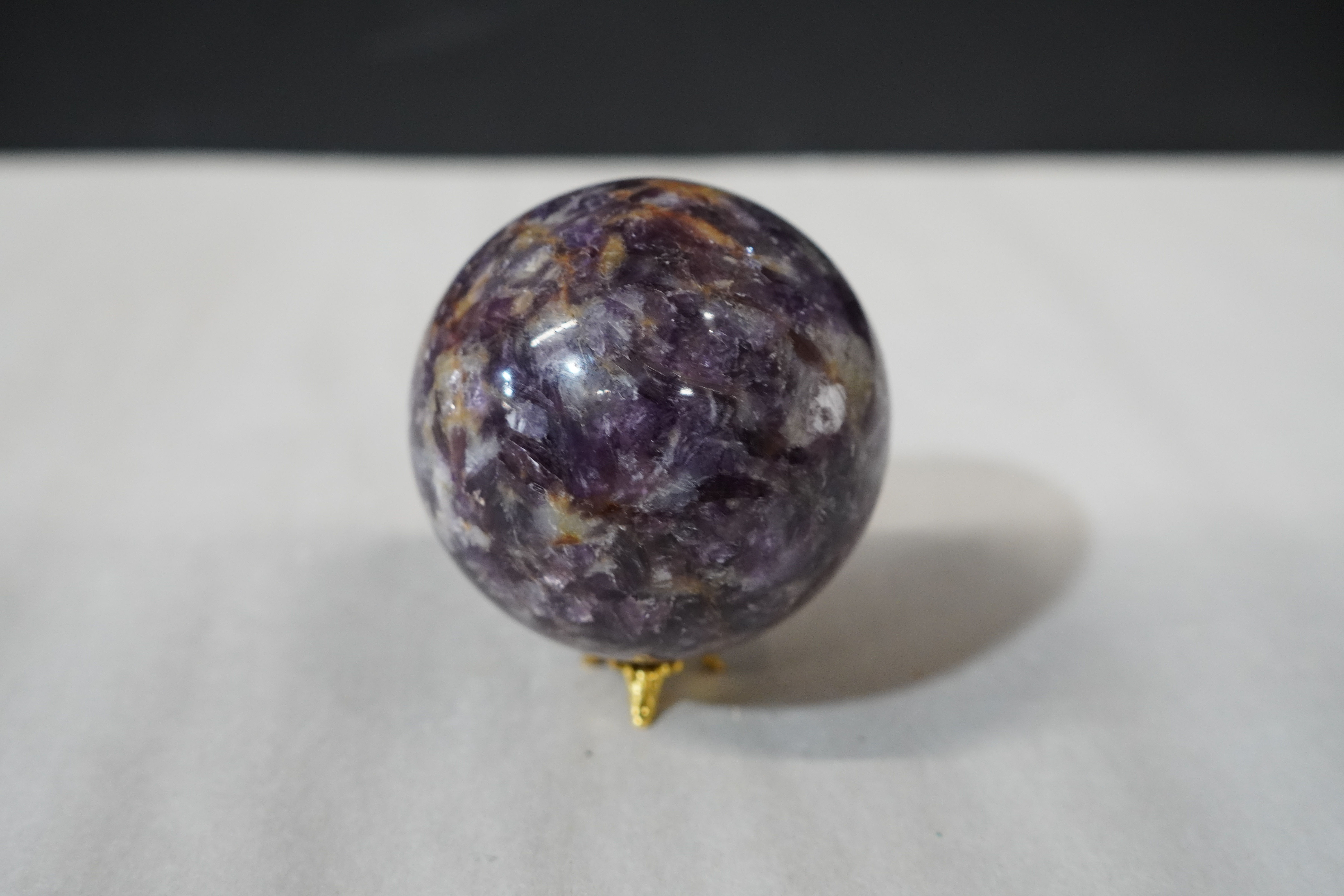 Lepidolite Sphere