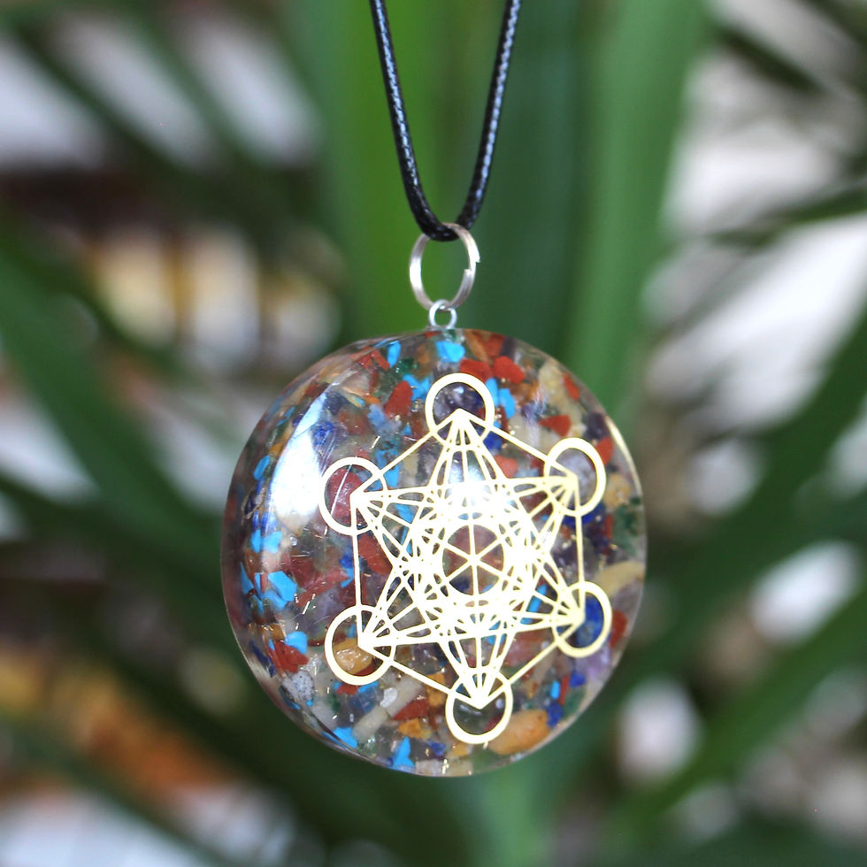 Thumbnail: Metatron Orgonite Necklace