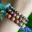 Thumbnail: Picasso Jasper bracelets - 5pcs
