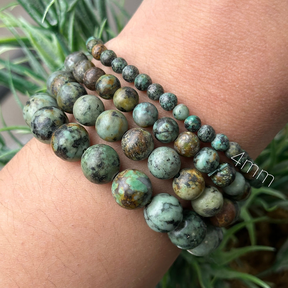 Thumbnail: African Turquoise bracelet - 5 pcs
