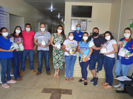 Prefeitura segue entregando kits de higiene e prevenção contra a covid-19 nas unidades de saúde 