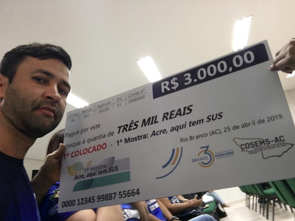 Enfermeiro Abreu Firmino - Coordenador Municipal do “Programa saúde do Homem”