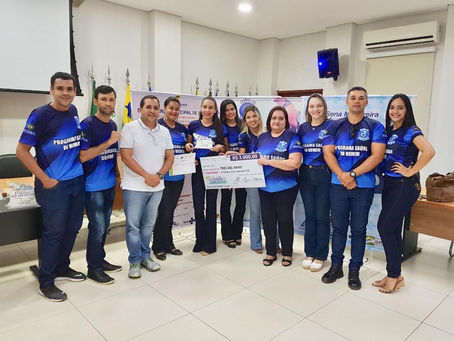 Sena Madureira é destaque com o “Projeto saúde do Homem e Esporte”. Coordenador ganha premiação