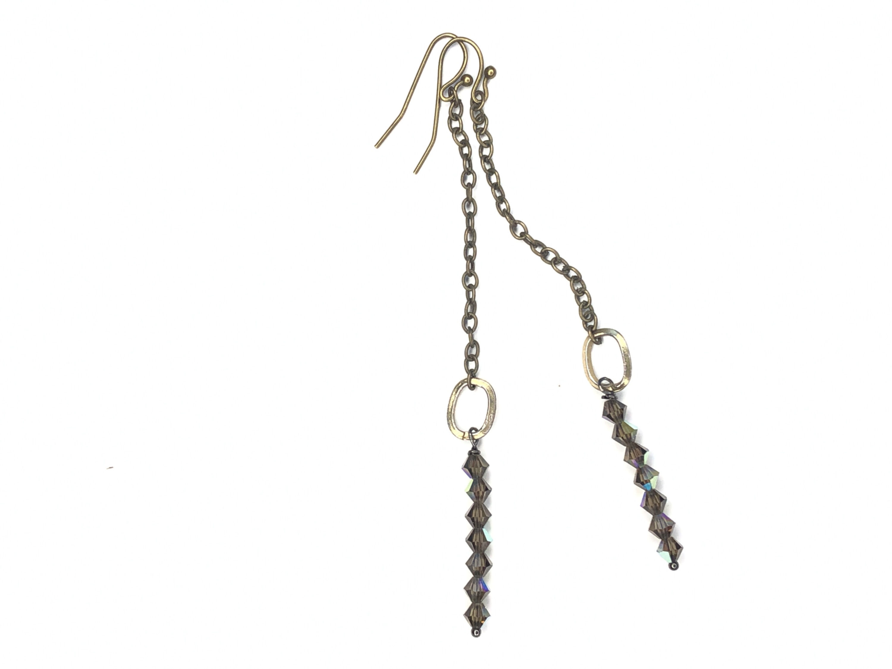 Iridescent Smokey Topaz Crystals