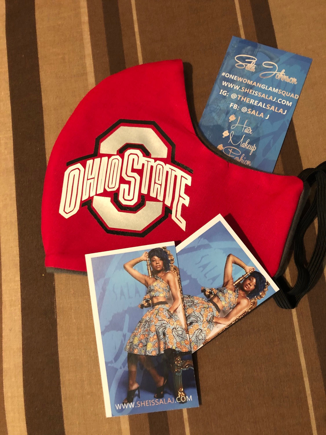 Ohio State Swag Mask 