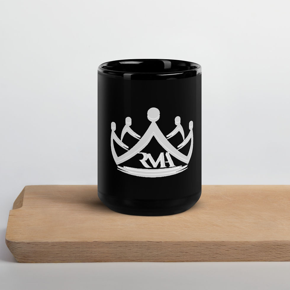 Miniature : Mug brillant noir
