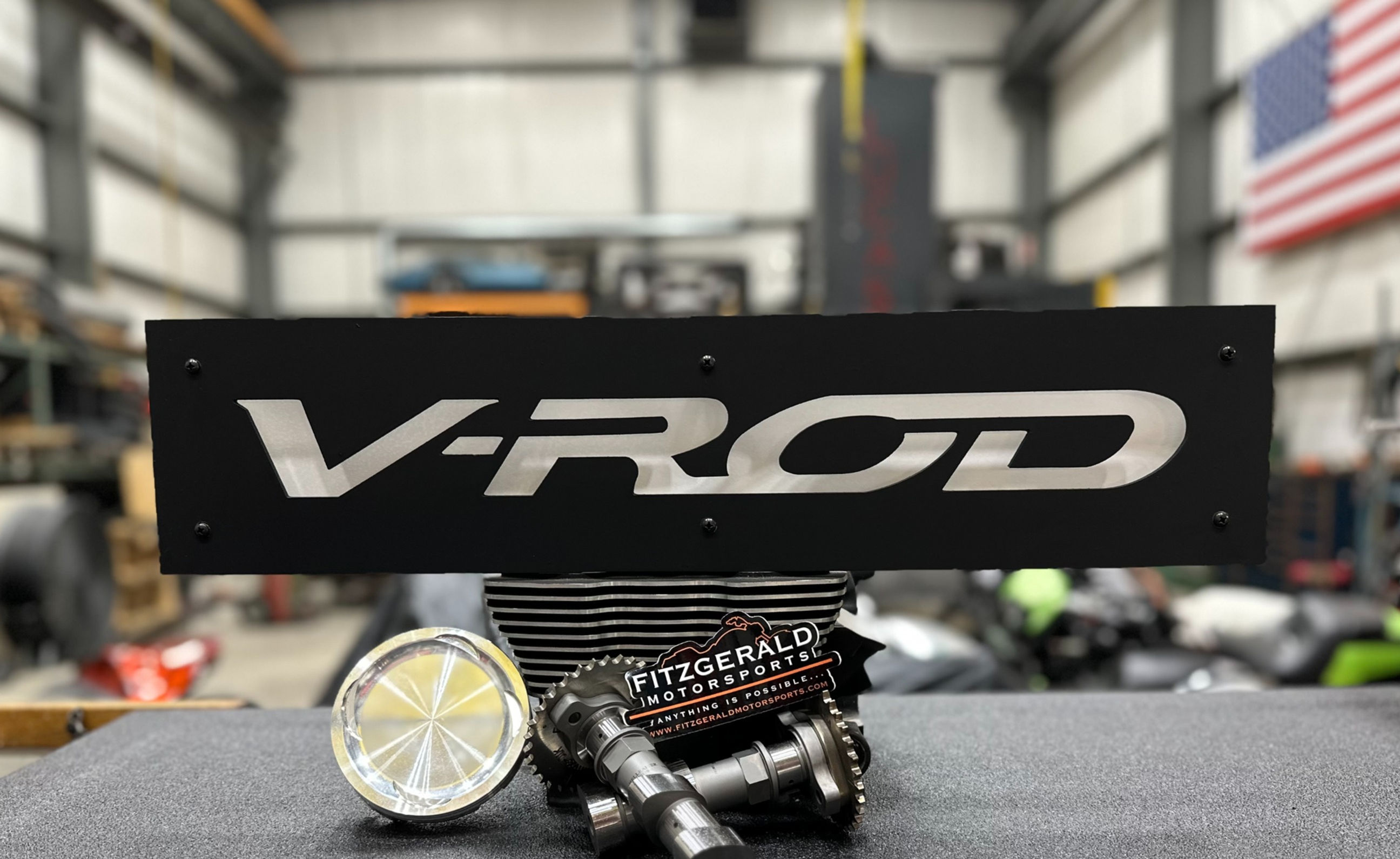 V-ROD Sign
