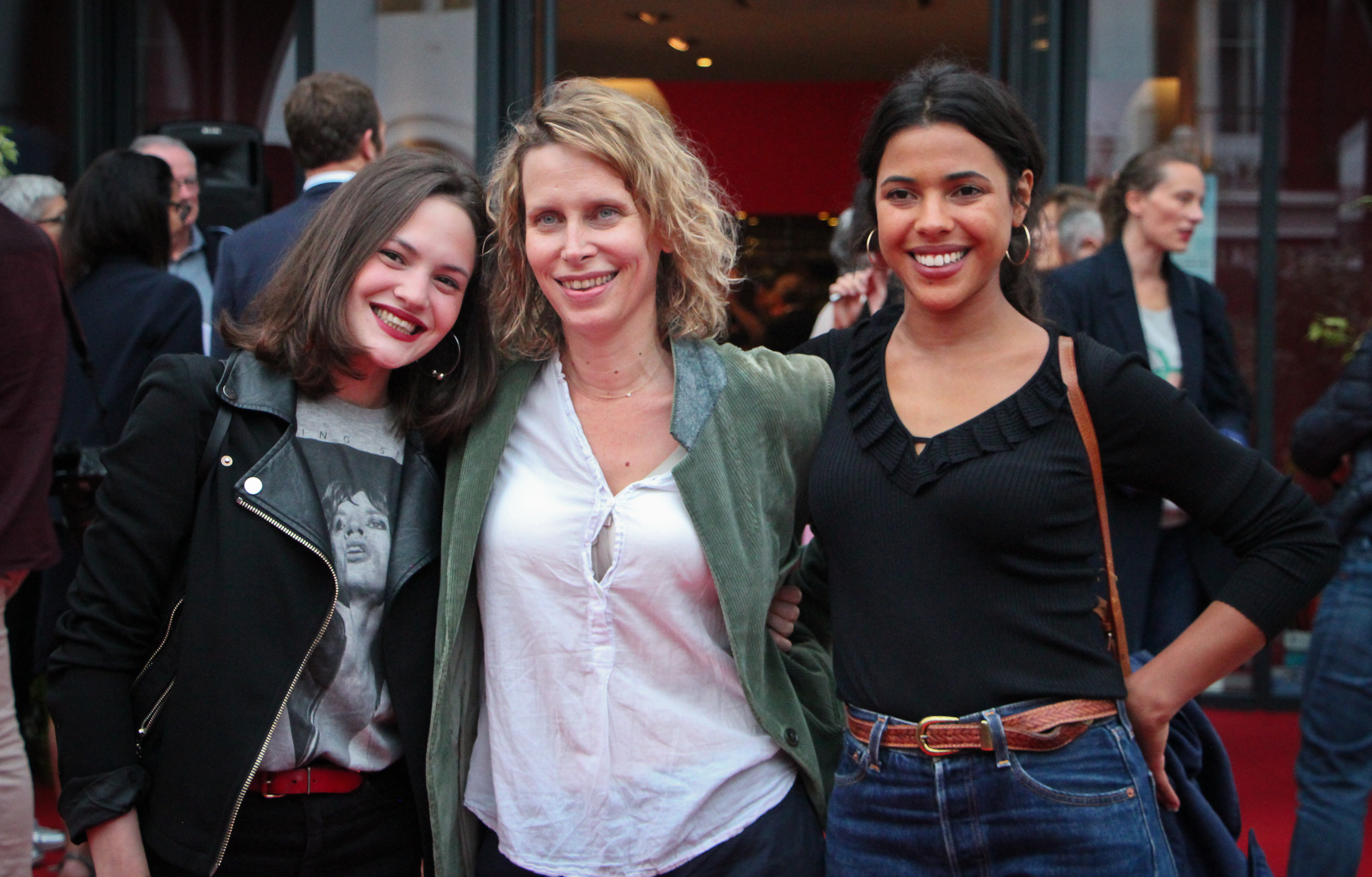 Equipe du film La Fête est finie