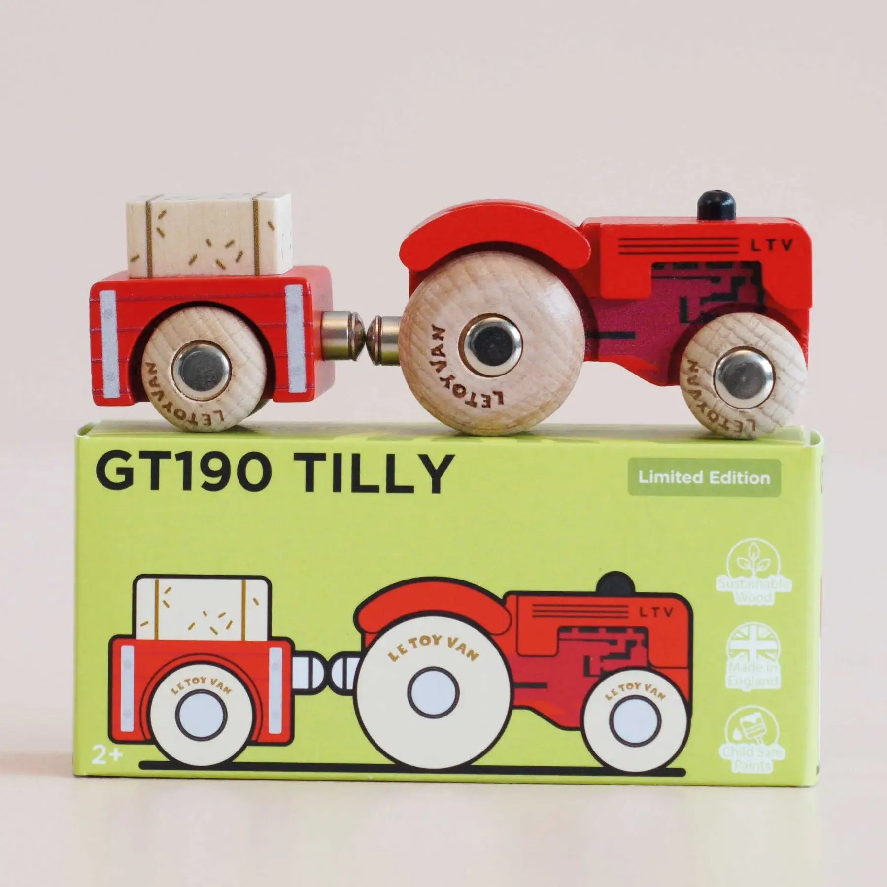 GT Tilly Wooden Tractor