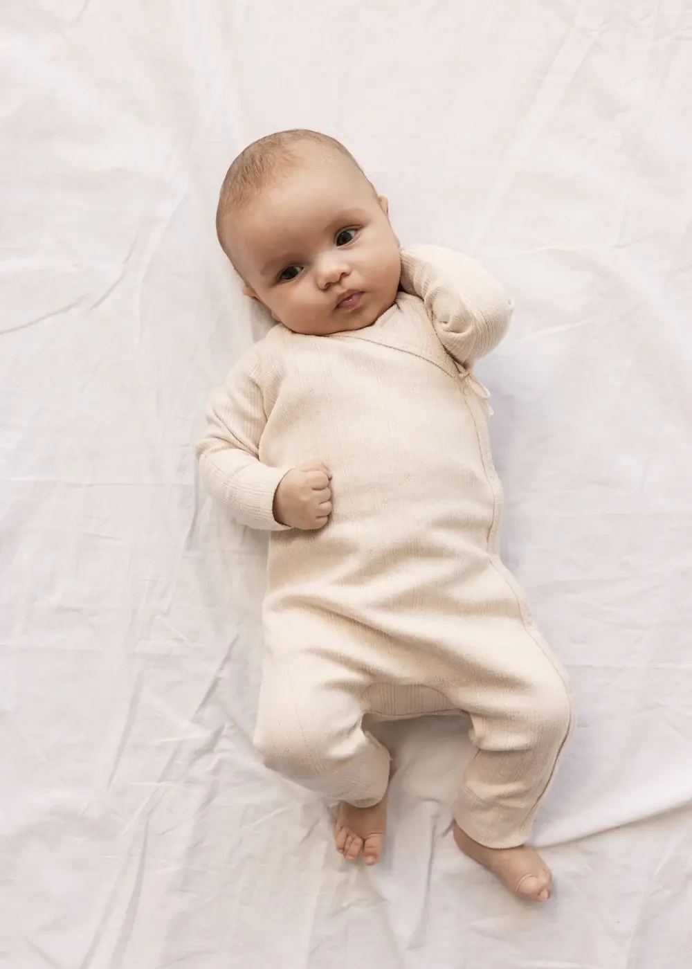 MarMar Copenhagen Rula Pointelle Romper Misty Pink