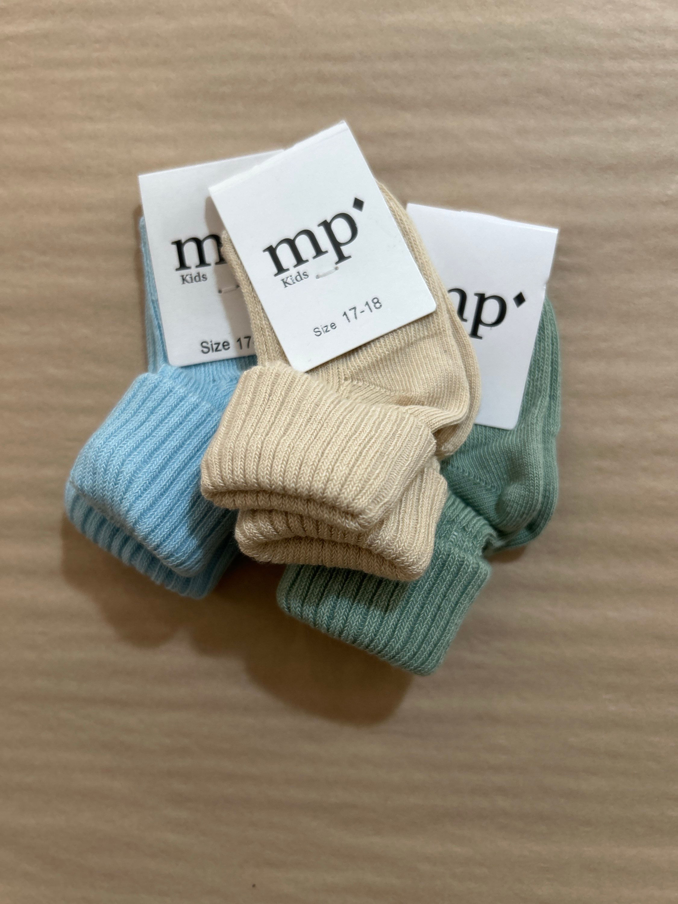 MP Denmark Baby Sock Sale Bundle 3 Pairs 3-6 Months