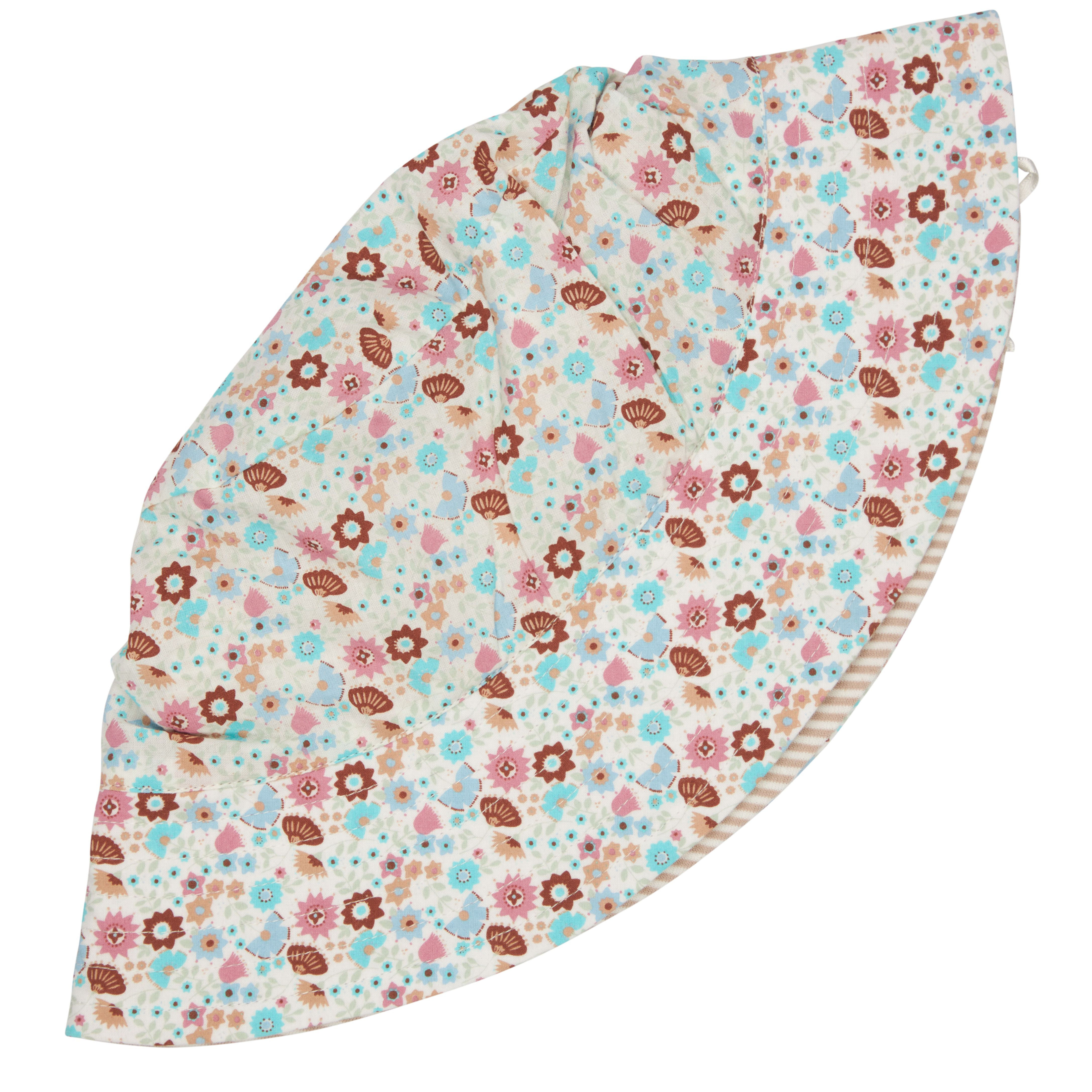 Pigeon Organics Ditsy Floral Reversible Sun Hat