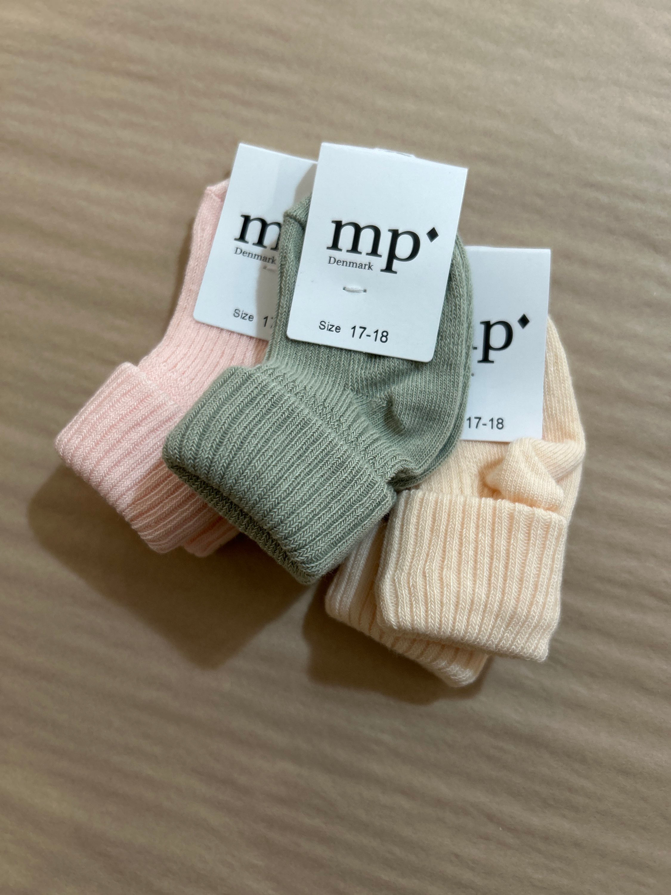 MP Denmark Baby Sock Sale Bundle 3 Pairs 3-6 Months 