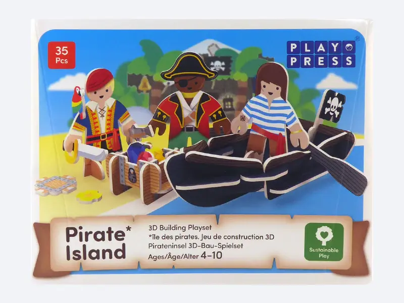 Play Press Pirate Play Set