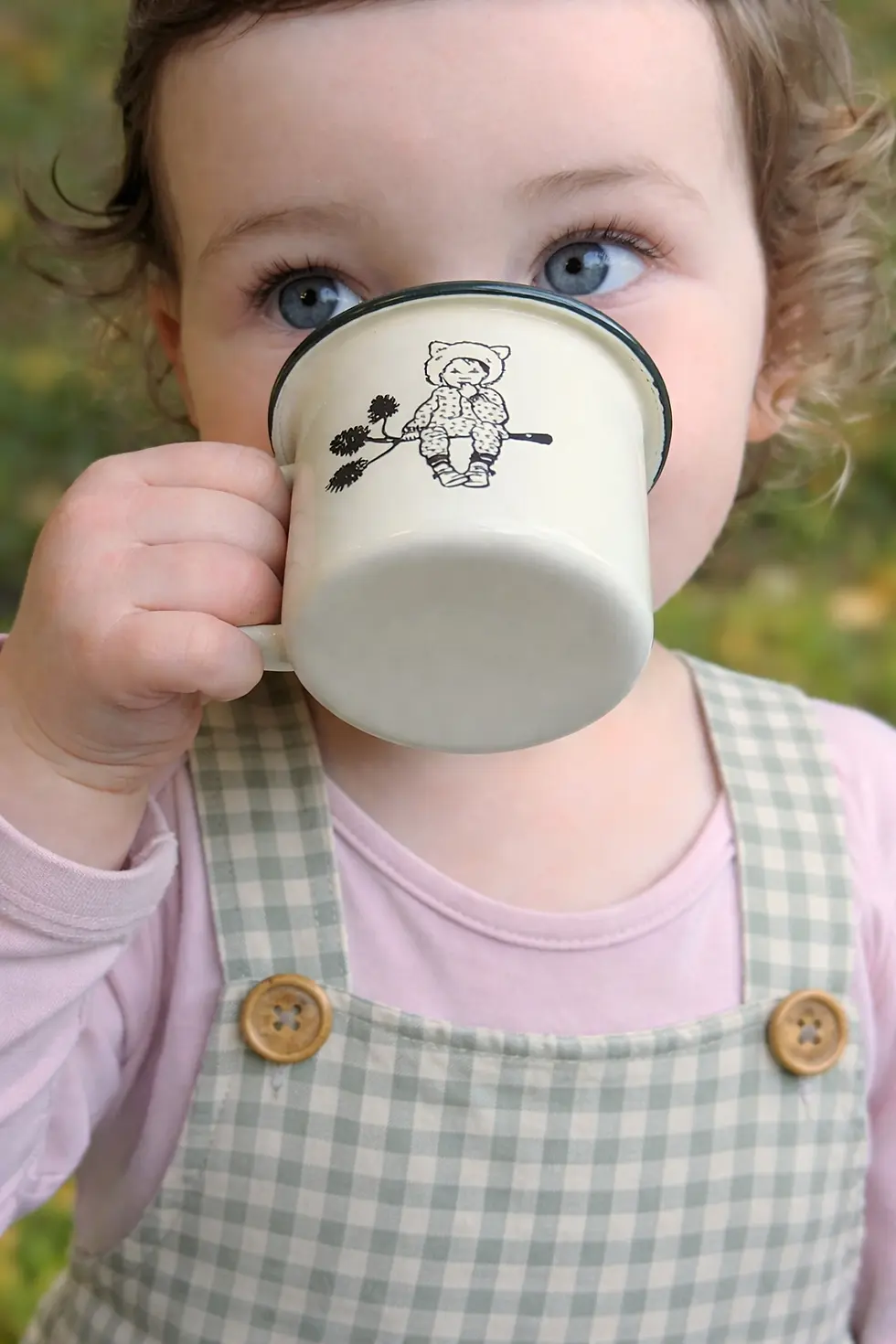 Thumbnail: Wolf Pixie Enamel Mug