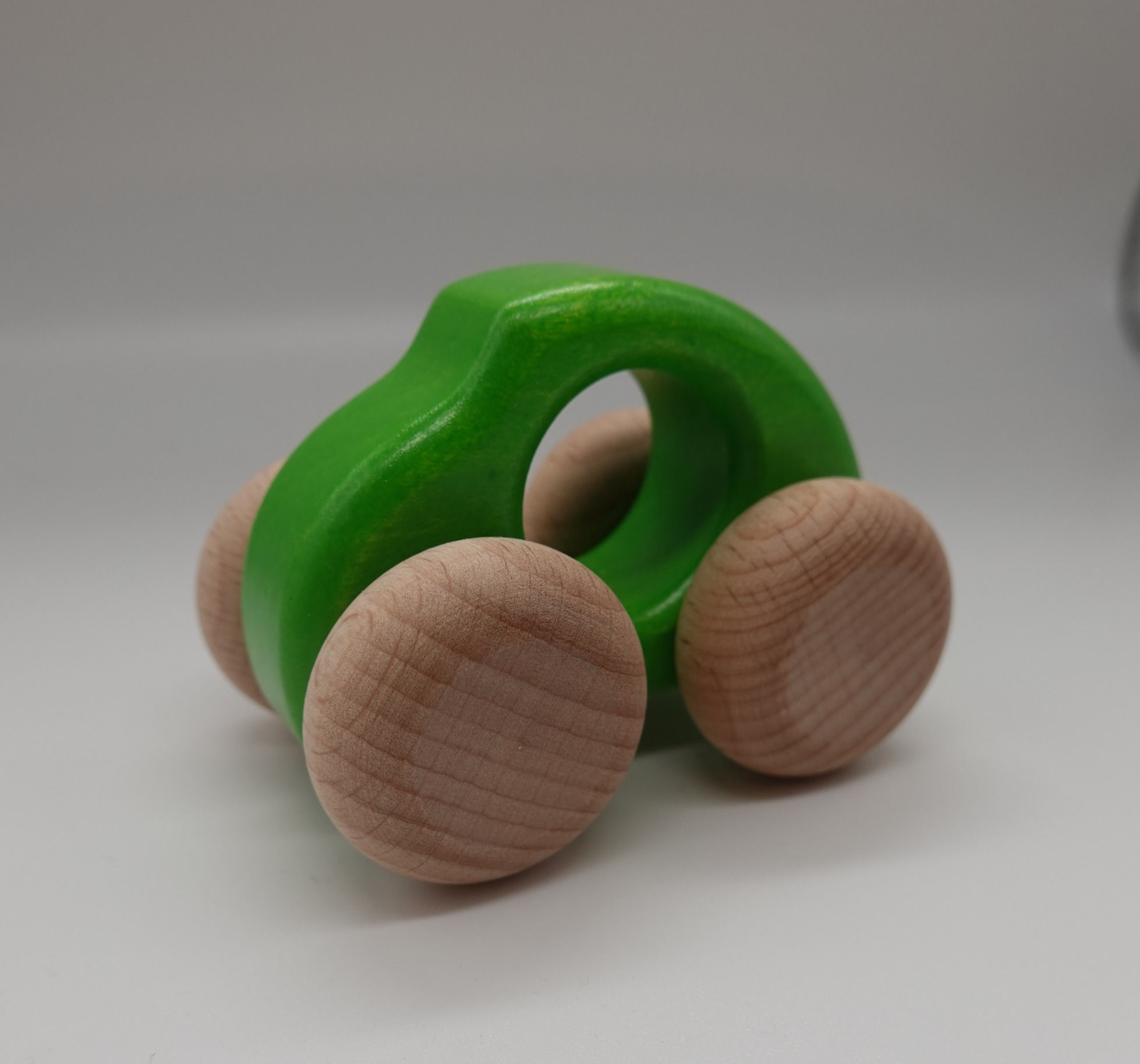 Bajo Green Beetle Wooden Car