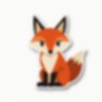Geometric Animal Sticker
