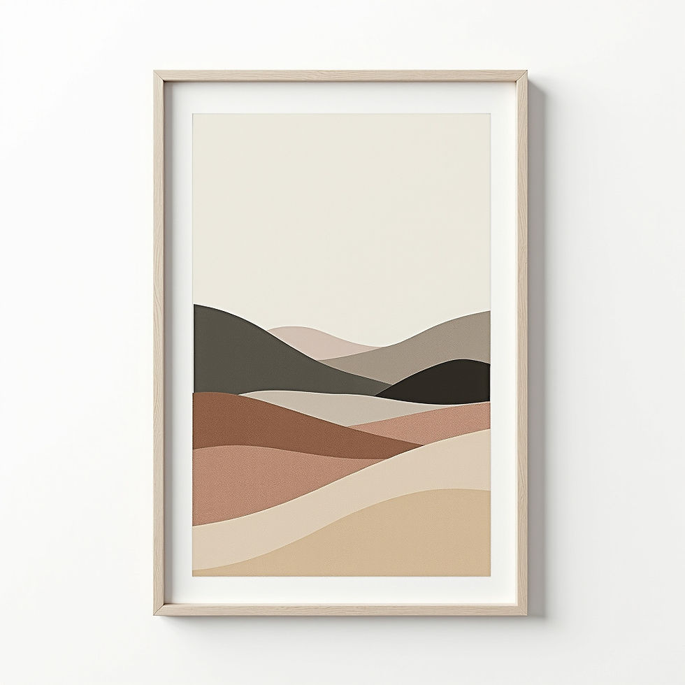 Modern Landscape Print