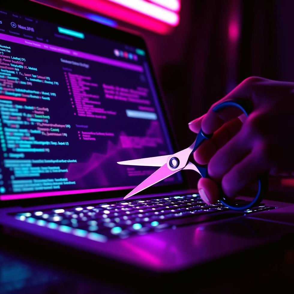 Technician using a laptop with code on screen, symbolizing Just-Lockers’ fast and insured digital dispatch system for wheel nut removal in Scunthorpe.