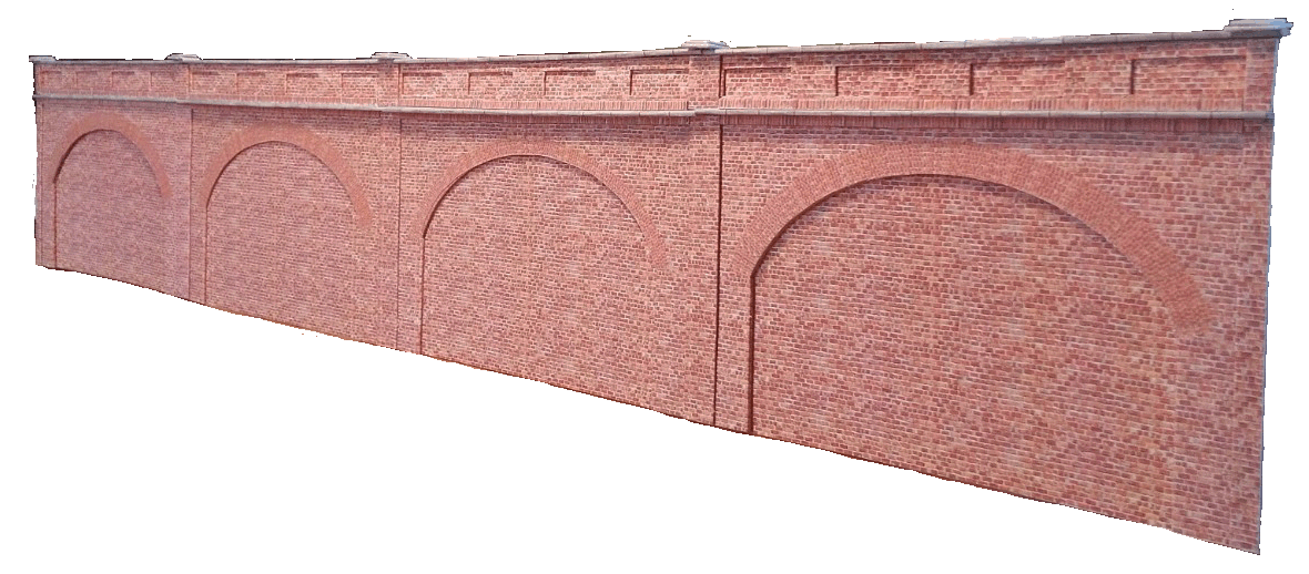 OO28 BRICK RETAINING WALL KIT threedk