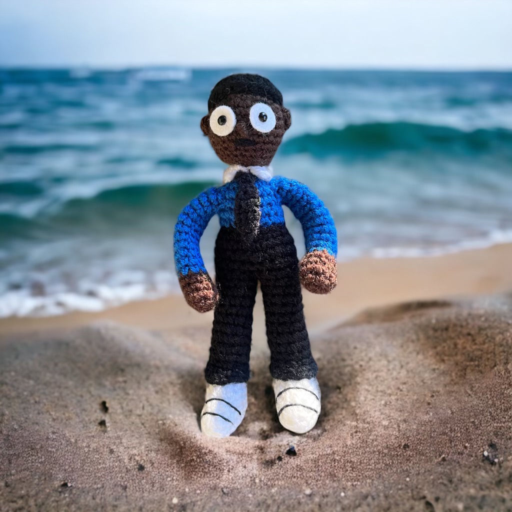 Paper Cuts TV. Character - Dave Crochet Doll - 1/1