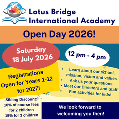 Open Day on Saturday 18 July 2026!