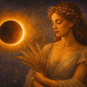 New Moon partial Solar Eclipse Blessings: Letting Go – Organising – Renewal/Rebirth