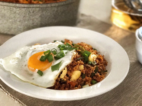 Singaporean Nasi Goreng Ikan Bilis