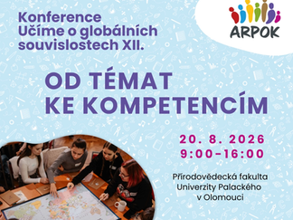 Blíží se další ročník konference Učíme o globálních souvislostech