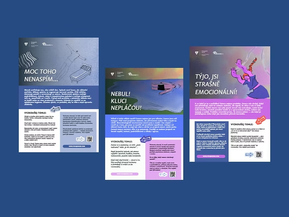 Platforma Pečuji o sebe připravila osvětové plakáty pro školy, vyzvedněte si je!