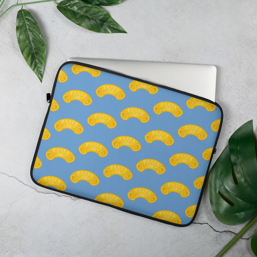 Thumbnail: Pasta Life Laptop Sleeve