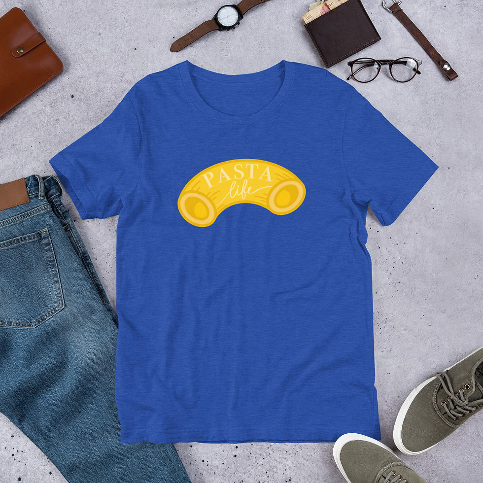 Thumbnail: Pasta Life Unisex T-Shirt