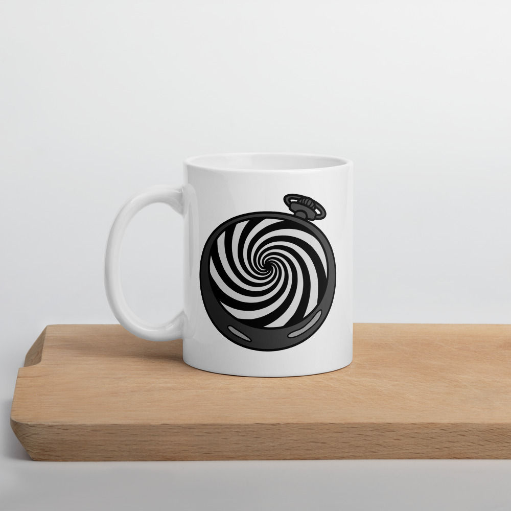 Pocketwatch Spiral Mug