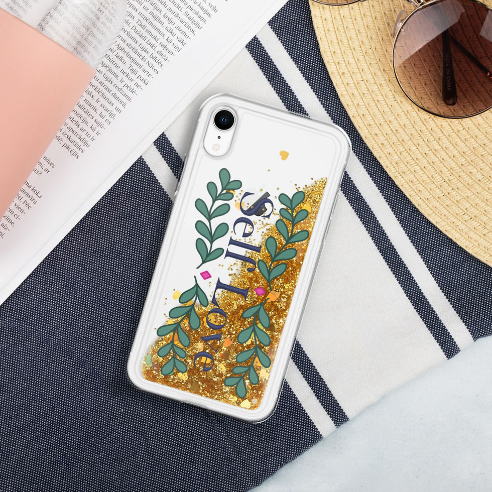 Thumbnail: Self Love Glitter Phone Case