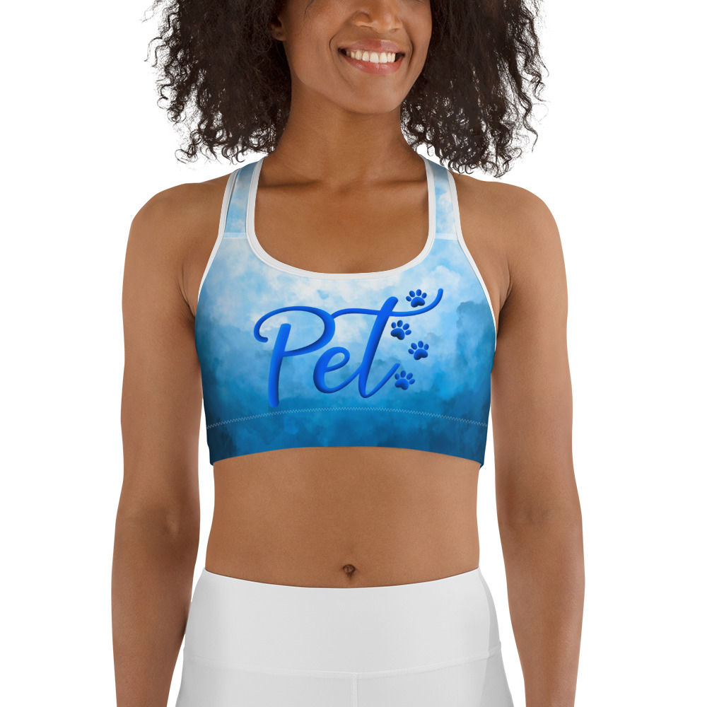 Pet Sports Bra (Sky)