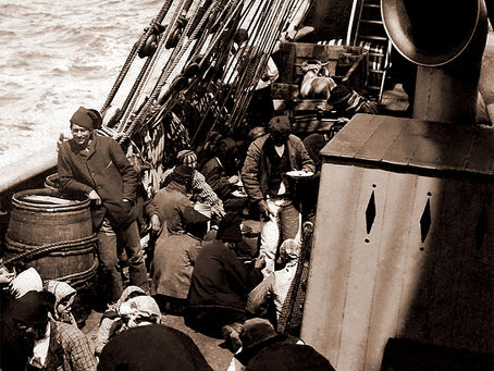 Imigrantes. Foto do acervo do Museu Histórico Visconde de São Leopoldo